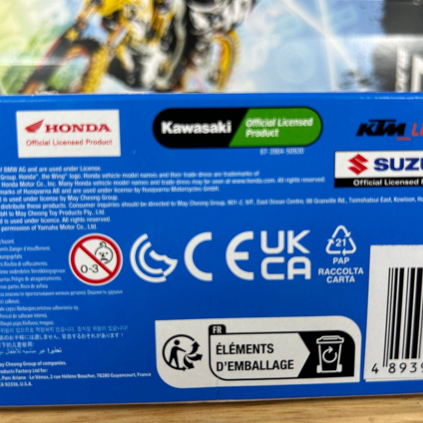 Burago Toy Models 1:18 Suzuki RMZ 450