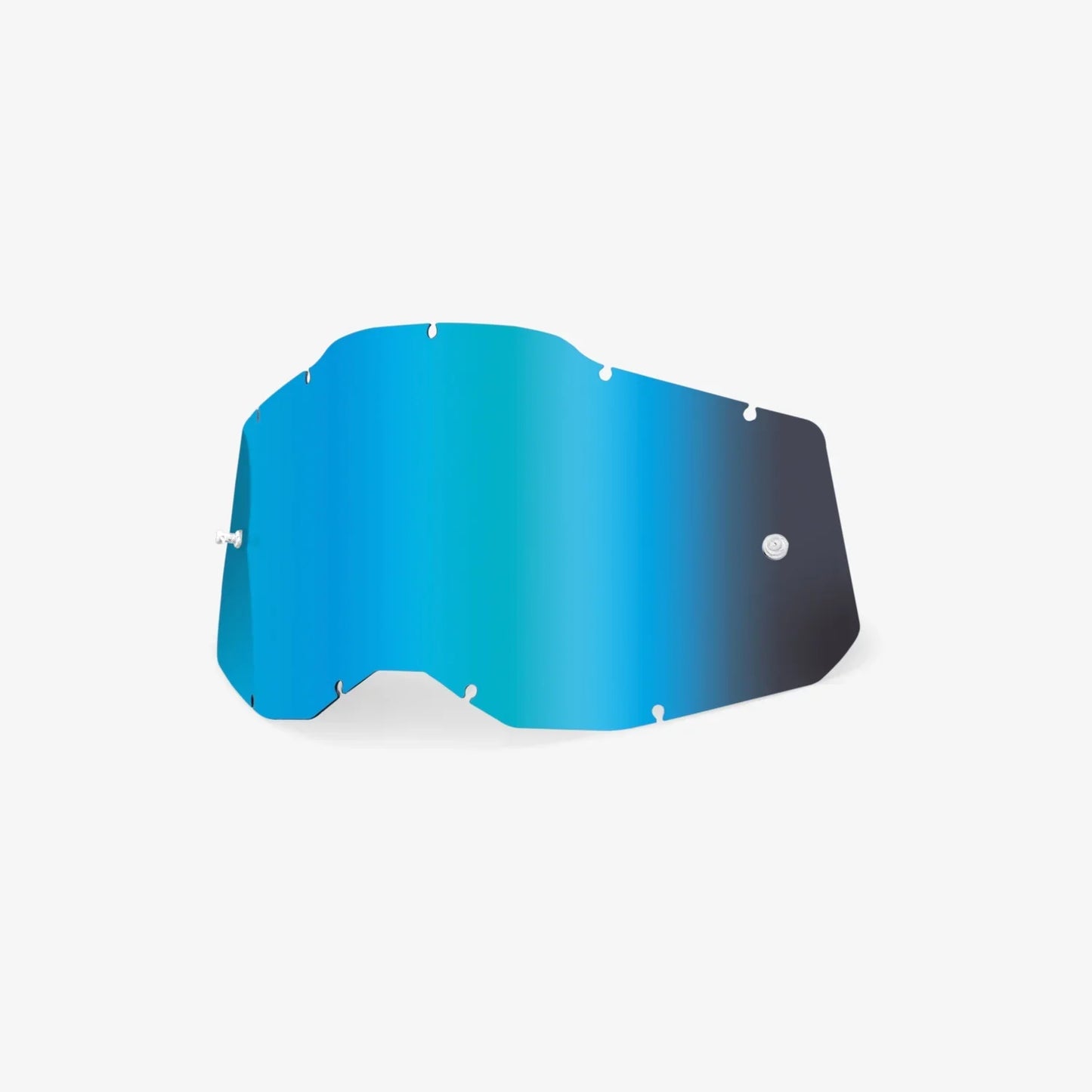 Goggle Shop 100% Generation 2 Mirror Tear off goggle Lens, Blue