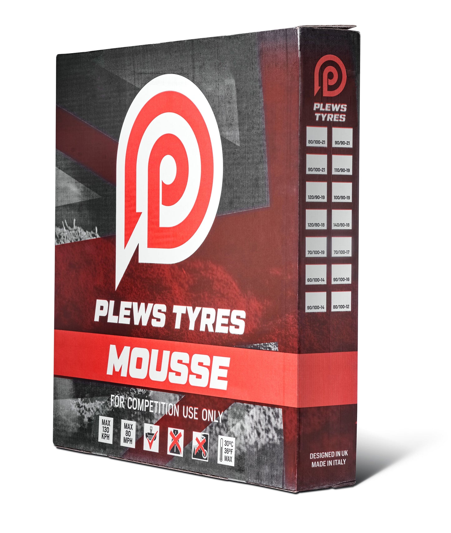 Plews Tyres Ultra Mousse Rear - 140 / 80 – 18 Soft
