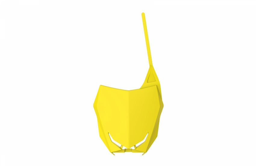 Polisport Suzuki Number Plate RM 125 250 2001 - 2008 RMZ 250 2007 - 2009 RMZ 450 2005 - 07 Restyle, Yellow