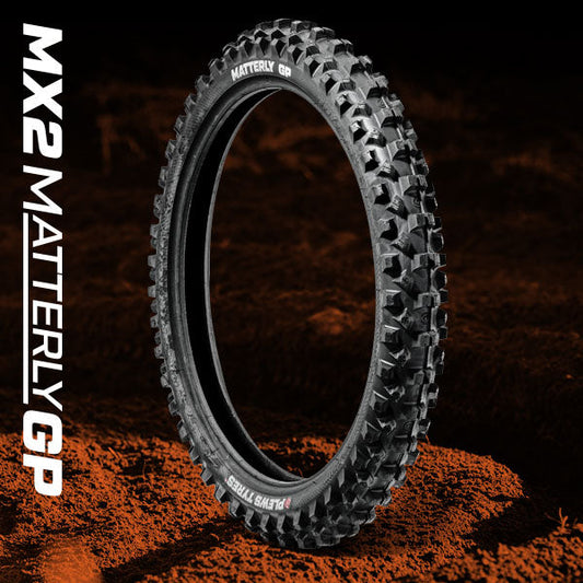 Plews Tyres MX 2 MATTERLY GP Medium Front - 90 / 90 - 14