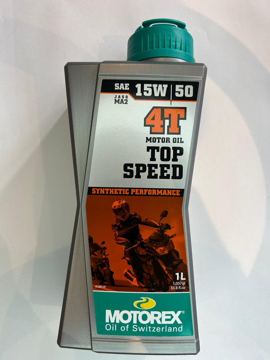 MOTOREX  1LT TOP SPEED 4T 15/50W, 7300036 OIL
