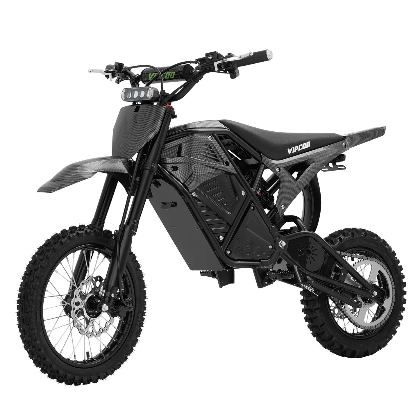 VIPCOO H3 Electric Dirt Bike - Full Suspension - 63KM/H