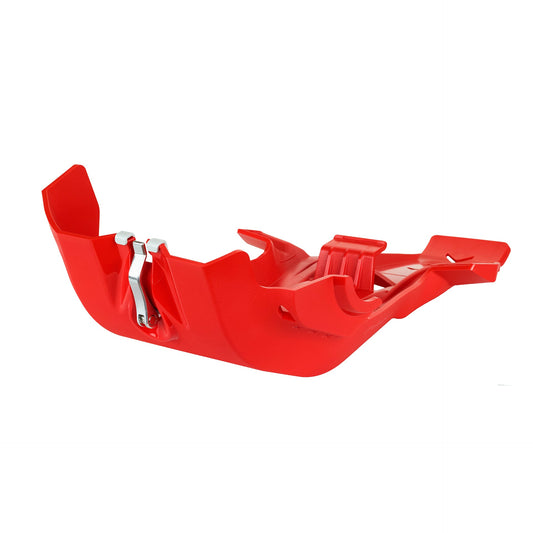 Polisport Honda Fortress Skid Plate Linkage Protection CRF 250 R & RX 2022 - 2023 CRF 450 R & RX 2021 - 23, Red