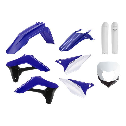 Polisport Sherco Plastic Kit SER SEFR 2017 - 2022, Blue / White