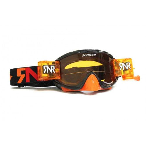 rip n roll hybrid goggles Rip n Roll Hybrid Fully Loaded Goggle, Black / Orange